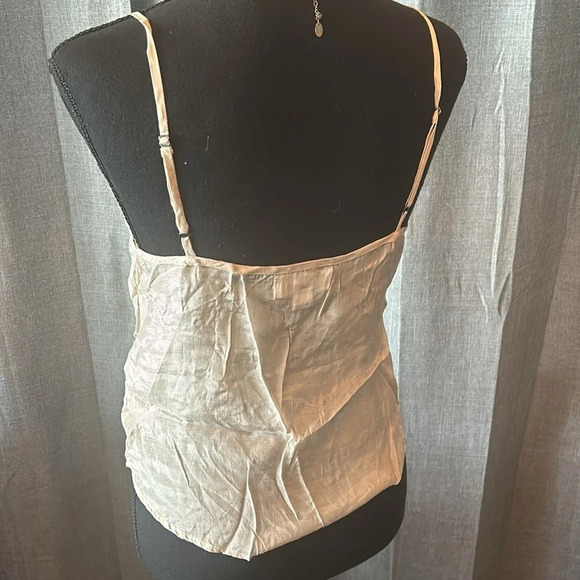 Cream Velvet By Graham & Spencer Tank - Picture 3 of 5